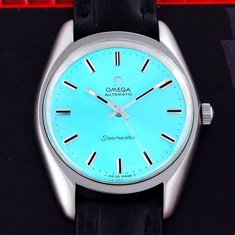 omega tiffany blue watch